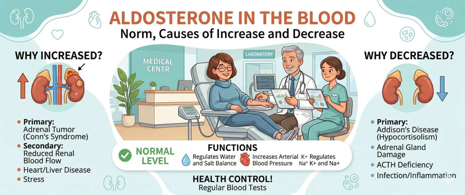 Aldosterone Blood Test: Normal Levels, High and Low Results