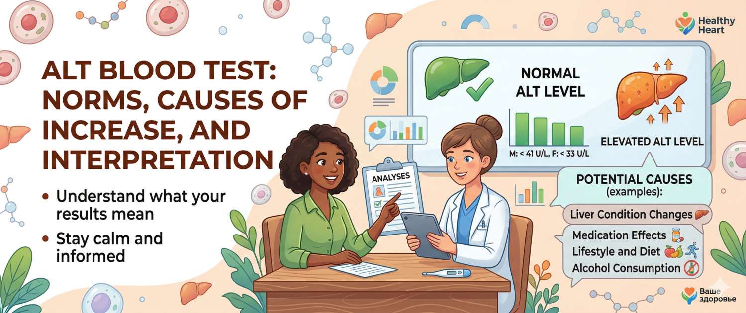 ALT in Blood: Normal Levels, Causes of Elevation and Interpretation