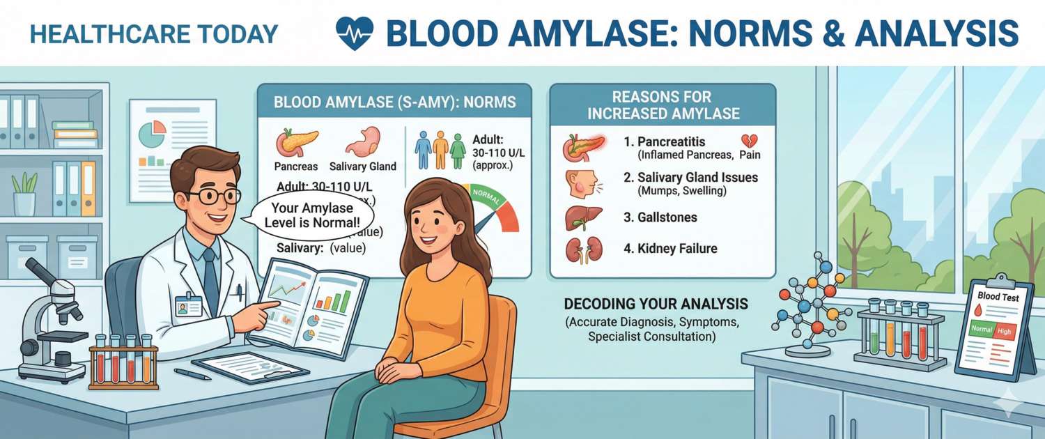 Amylase Blood Test: Normal Range, Causes and Interpretation