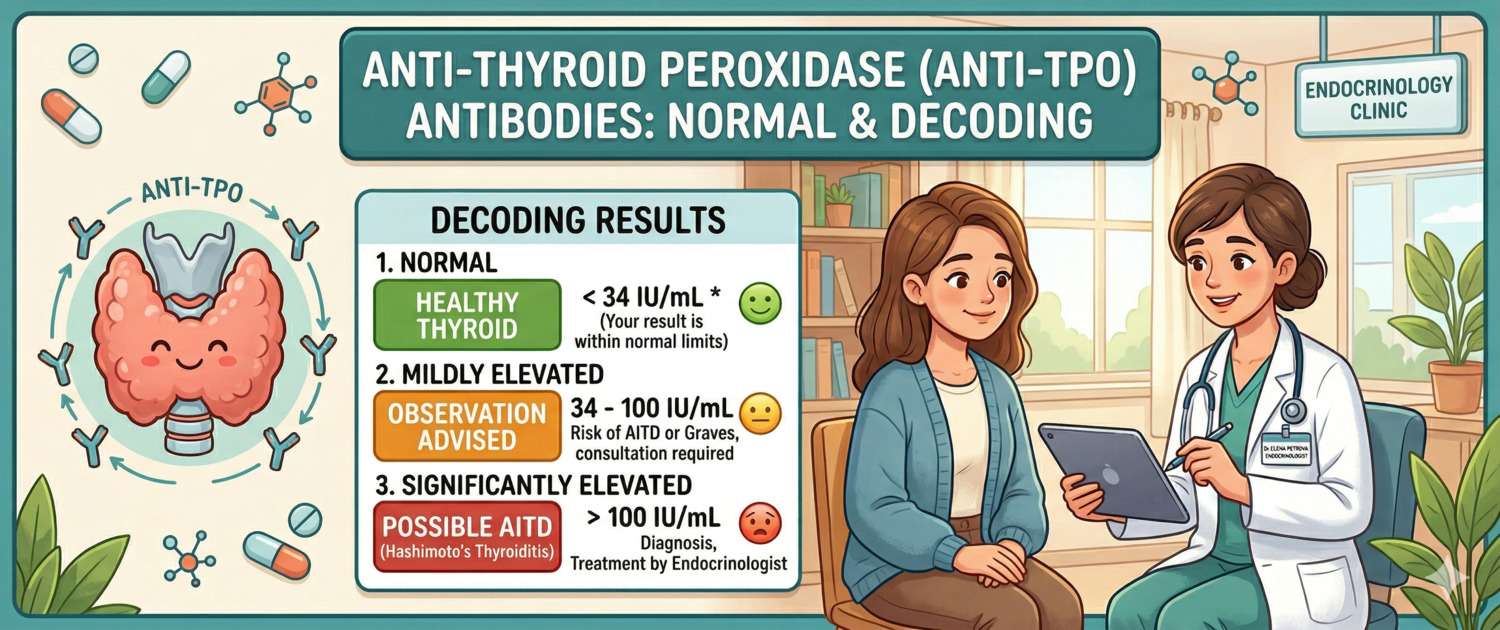 Anti-TPO Antibodies: Normal Range and What Results Mean