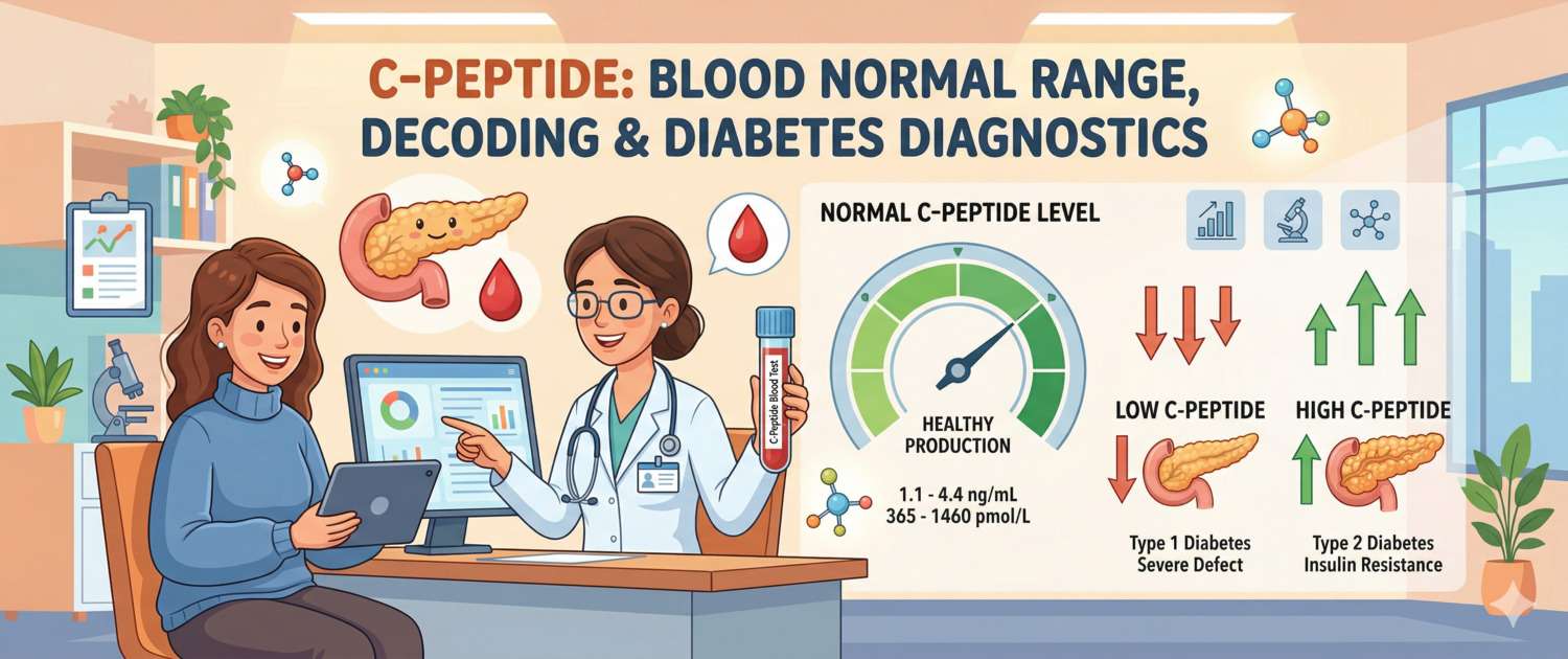C-Peptide Blood Test: Normal Levels, Results and Diabetes