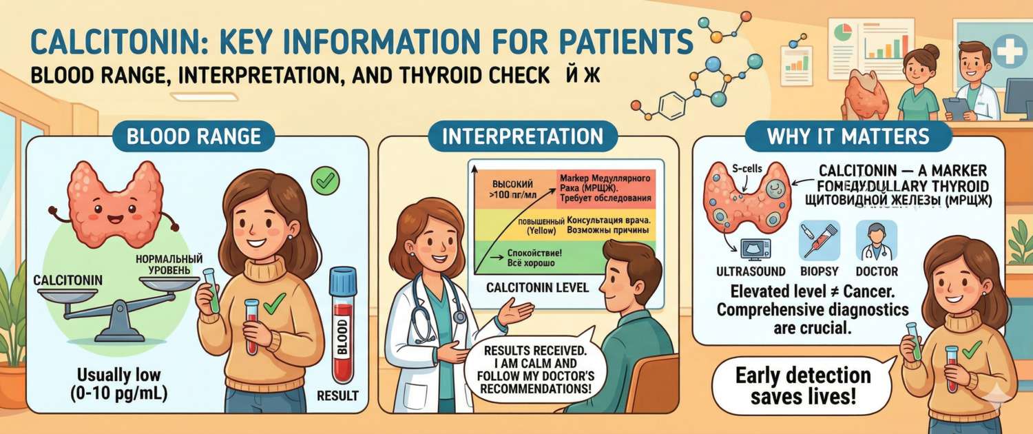 Calcitonin Blood Test: Normal Levels, Results and Thyroid Cancer