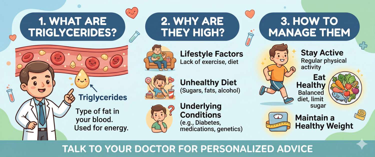 Triglycerides in Blood: Normal Levels, Causes and Treatment