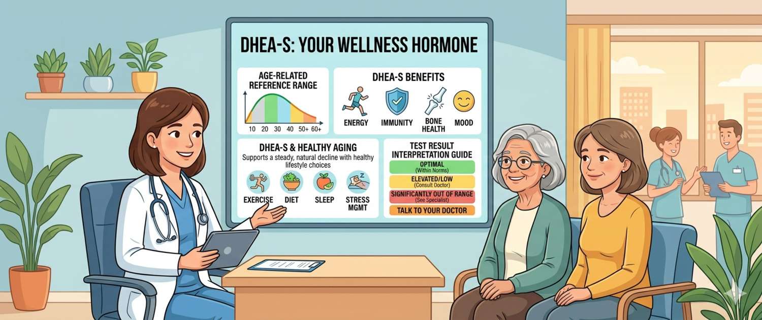 DHEA-S: Normal Levels by Age, Interpretation and Longevity Link