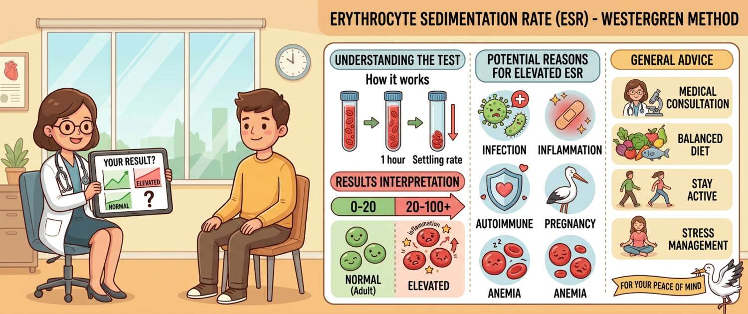 ESR (Westergren Method): Normal Ranges, How to Read Results and Causes