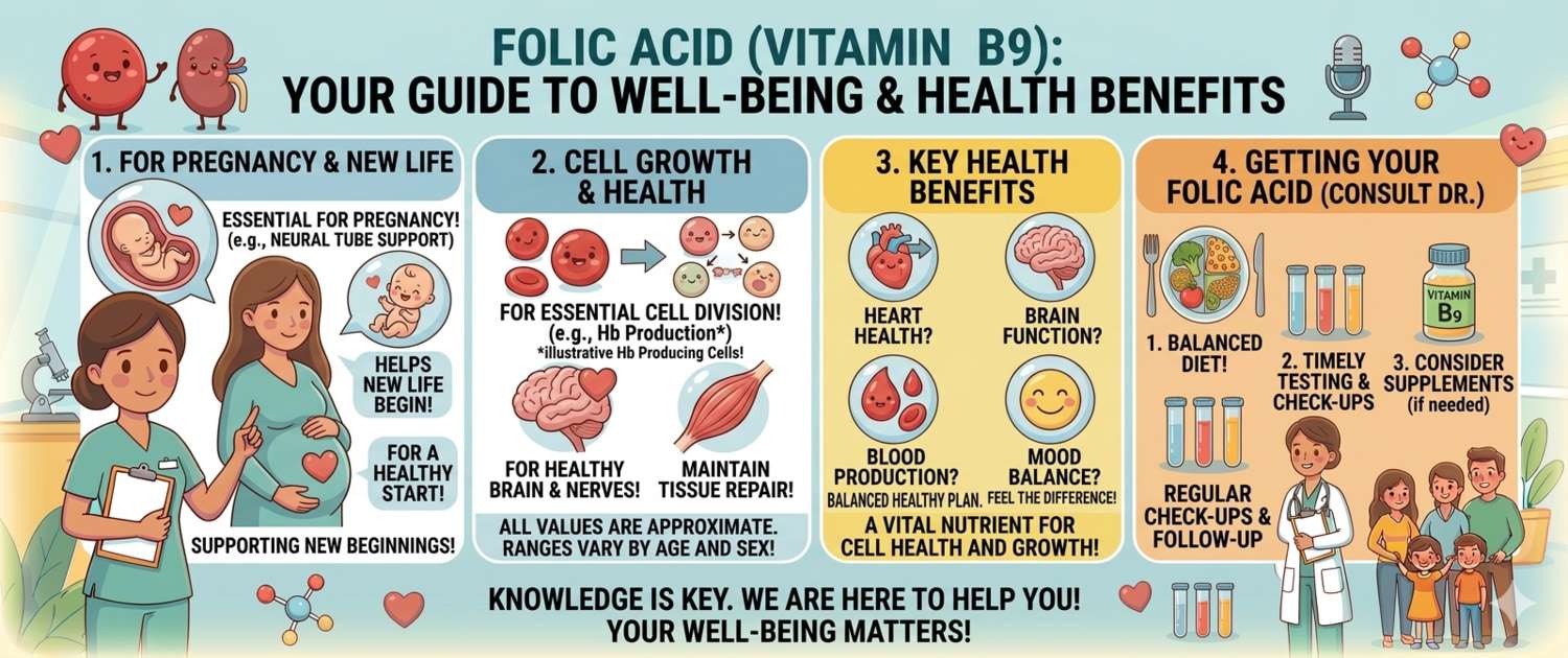 Folic Acid: What It Does, Normal Levels and How to Take It