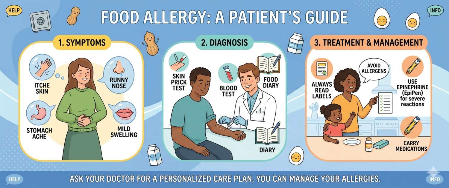 Food Allergy in Adults and Children: Symptoms, Diagnosis and Diet