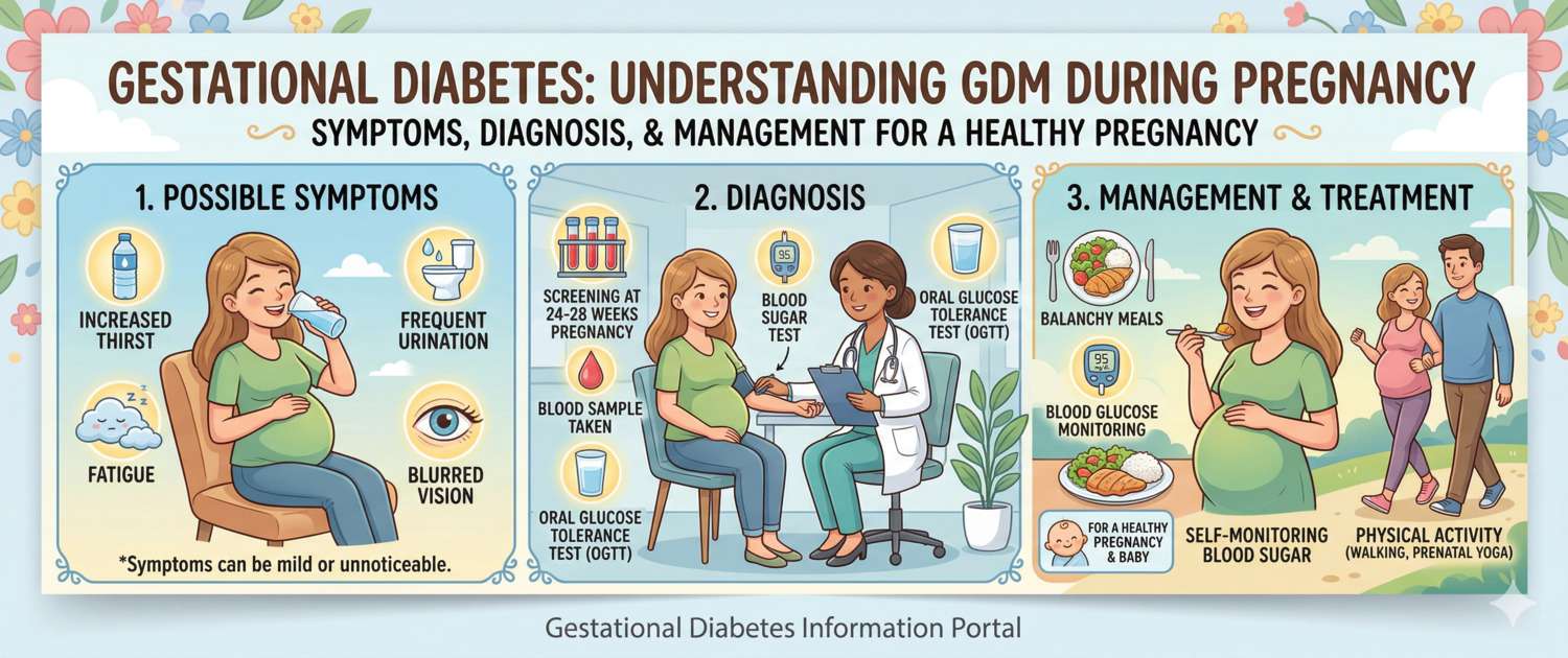 Gestational Diabetes: Symptoms, Diagnosis and Treatment in Pregnancy