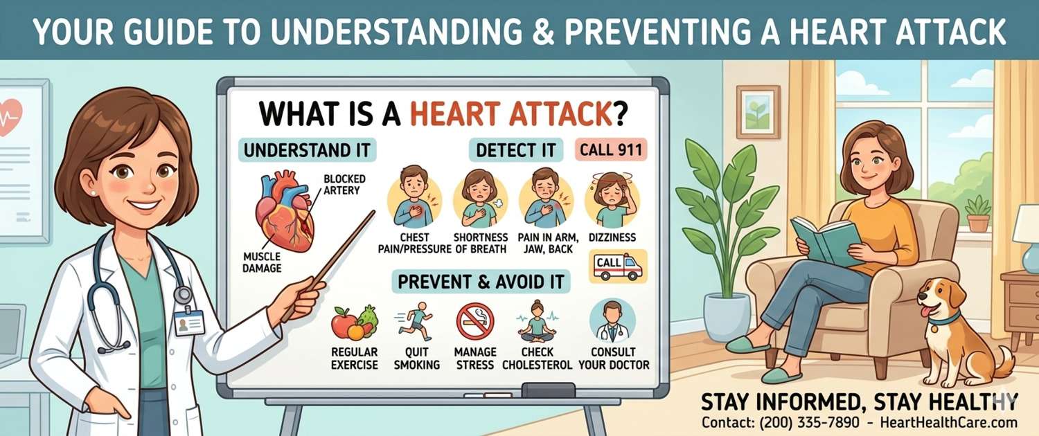 Heart Attack (MI): Symptoms, First Aid and Treatment