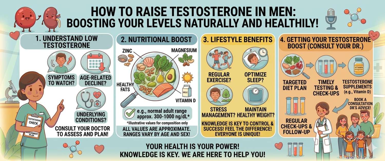 How to Increase Testosterone in Men: Causes and Methods