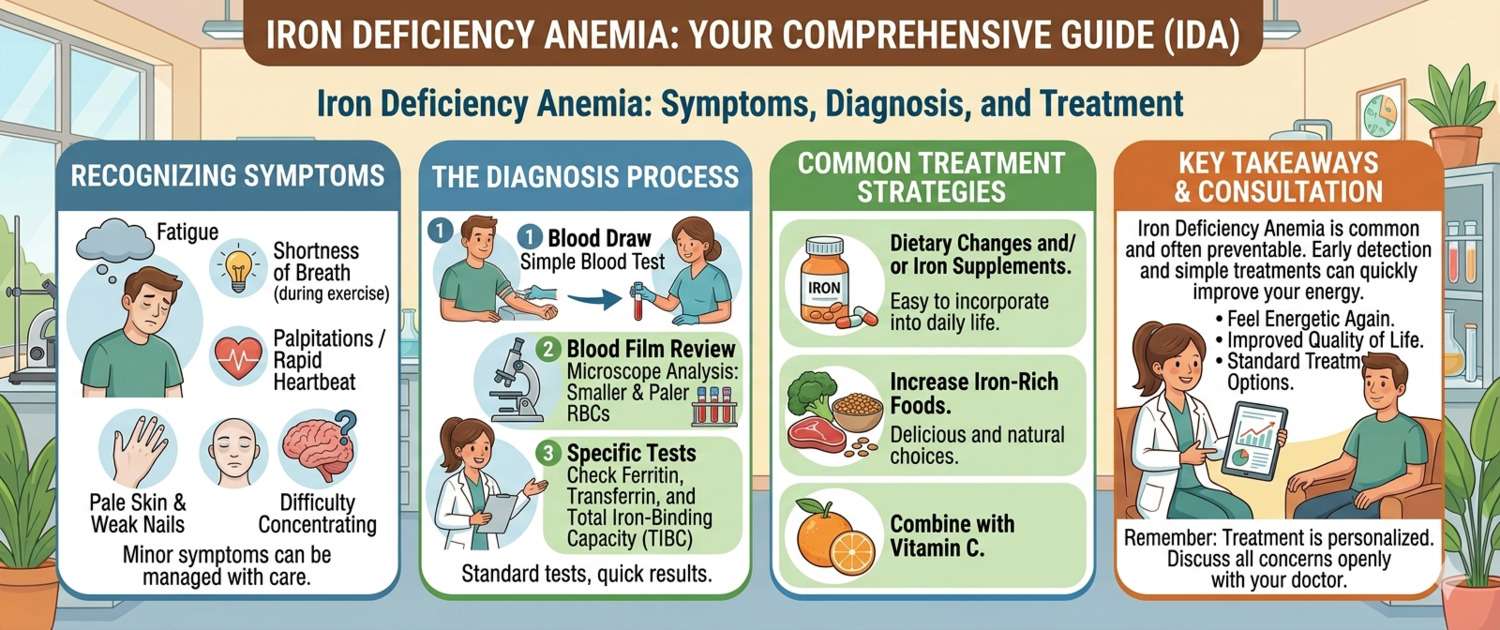 Iron Deficiency Anemia: Symptoms, Diagnosis and Treatment