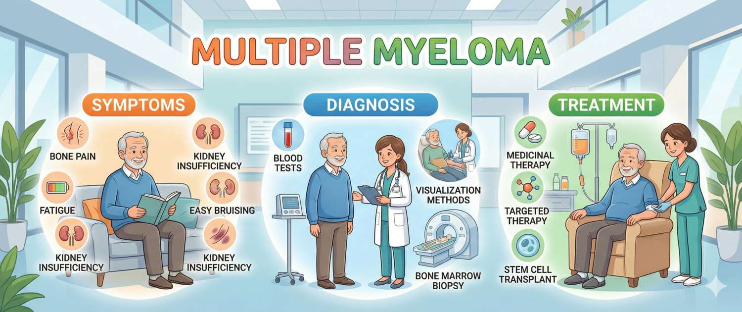 Multiple Myeloma: Symptoms, Diagnosis and Treatment