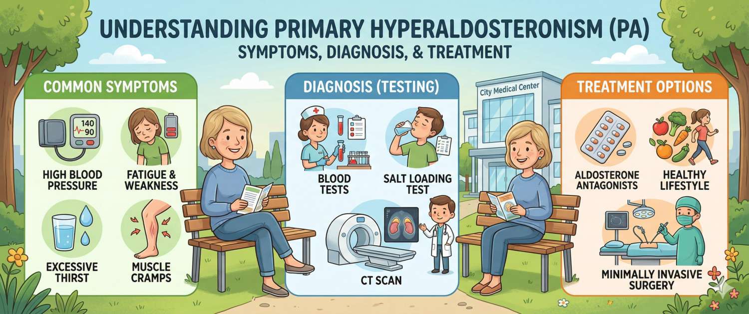 Primary Hyperaldosteronism: Symptoms, Diagnosis and Treatment