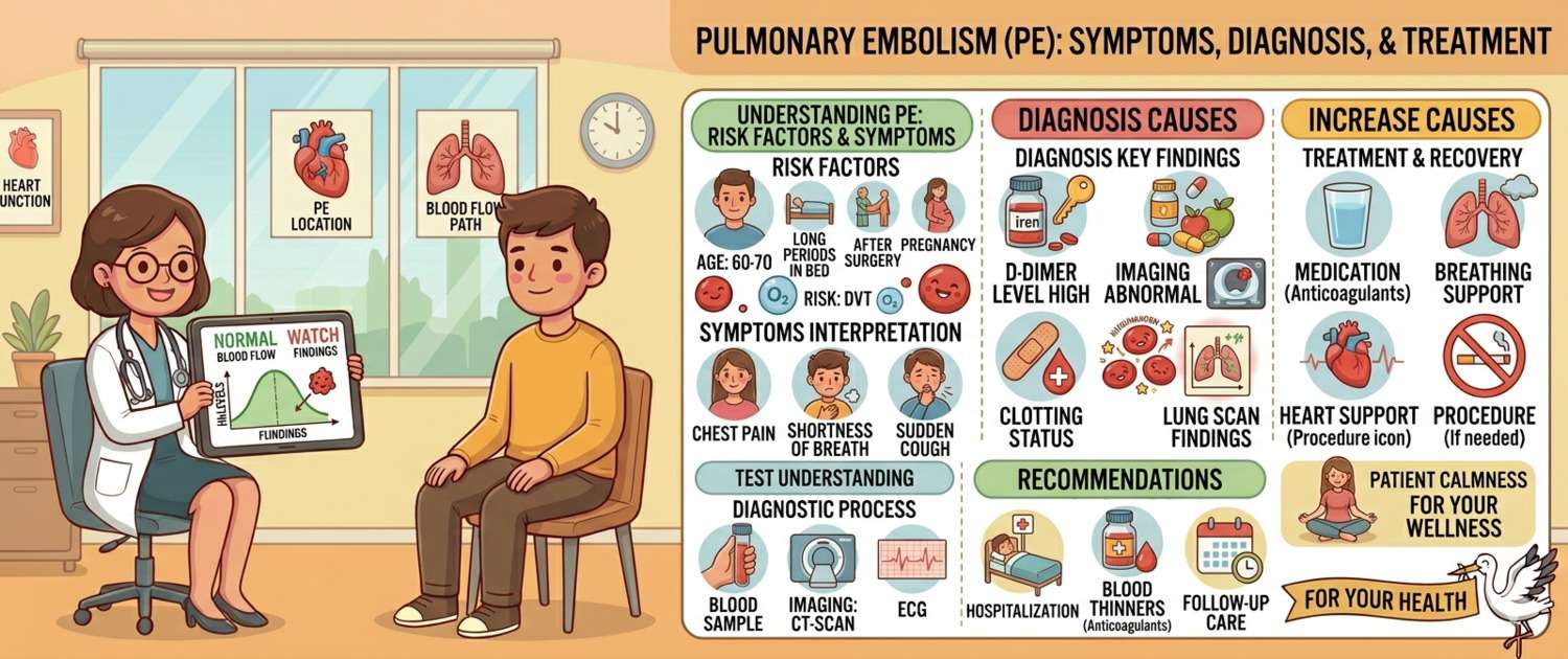 Pulmonary Embolism (PE): Symptoms, Diagnosis and Treatment