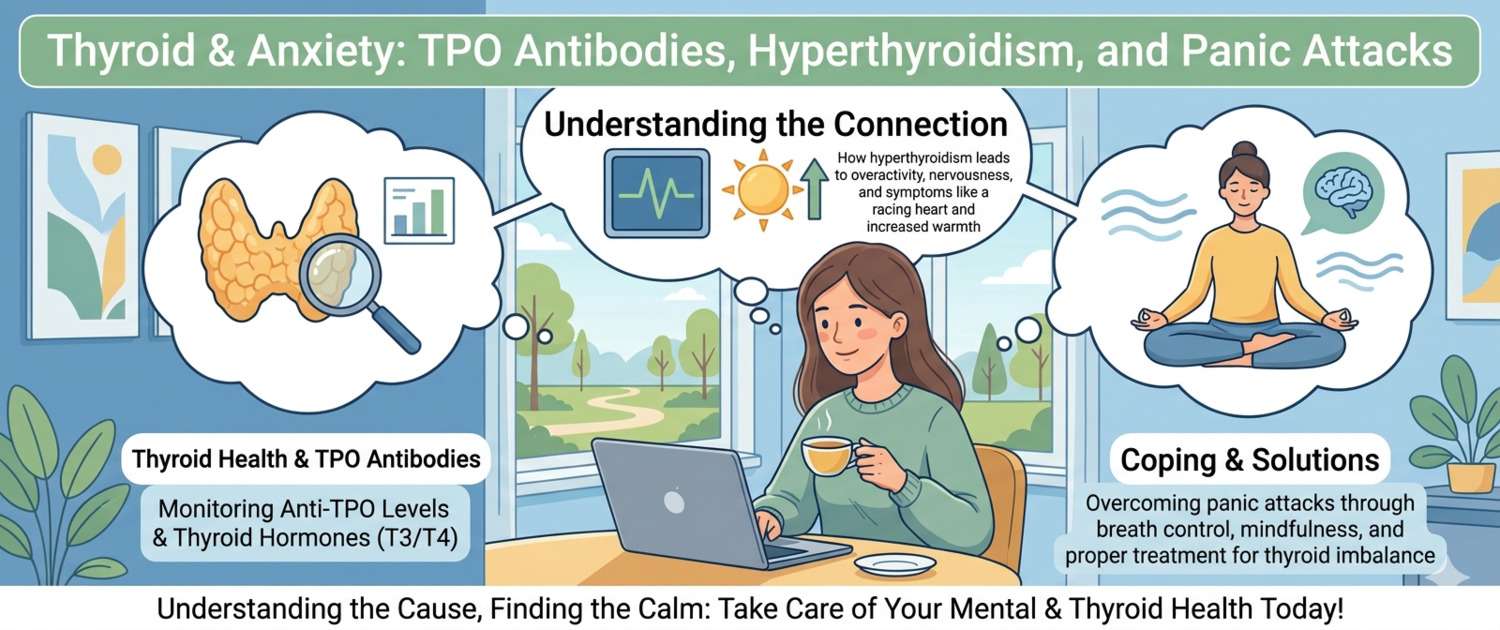 Thyroid and Anxiety: Anti-TPO, Hyperthyroidism and Panic Attacks