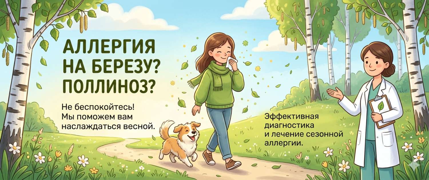 Аллергия на берёзу: симптомы, перекрёст и лечение поллиноза