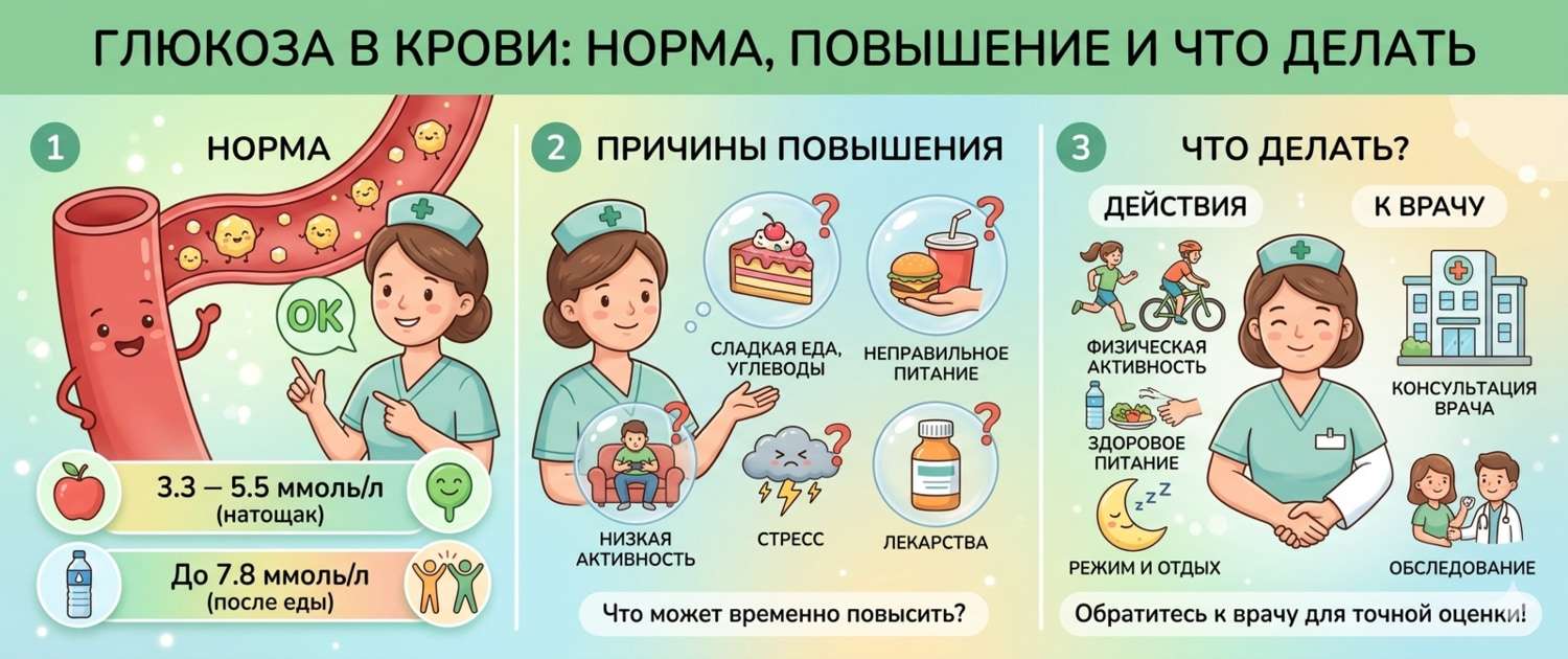 Глюкоза в крови: что это такое, как регулируется и почему важна