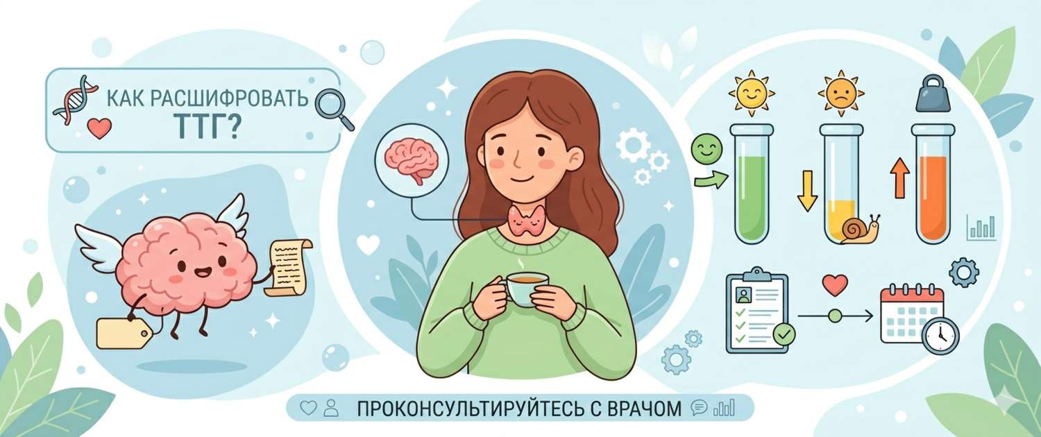 Расшифровка ТТГ: нормы, причины отклонений и что делать