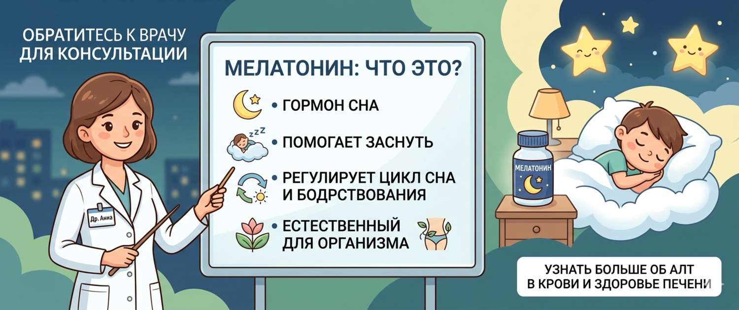 Мелатонин: что это за гормон сна, нормы и как наладить сон