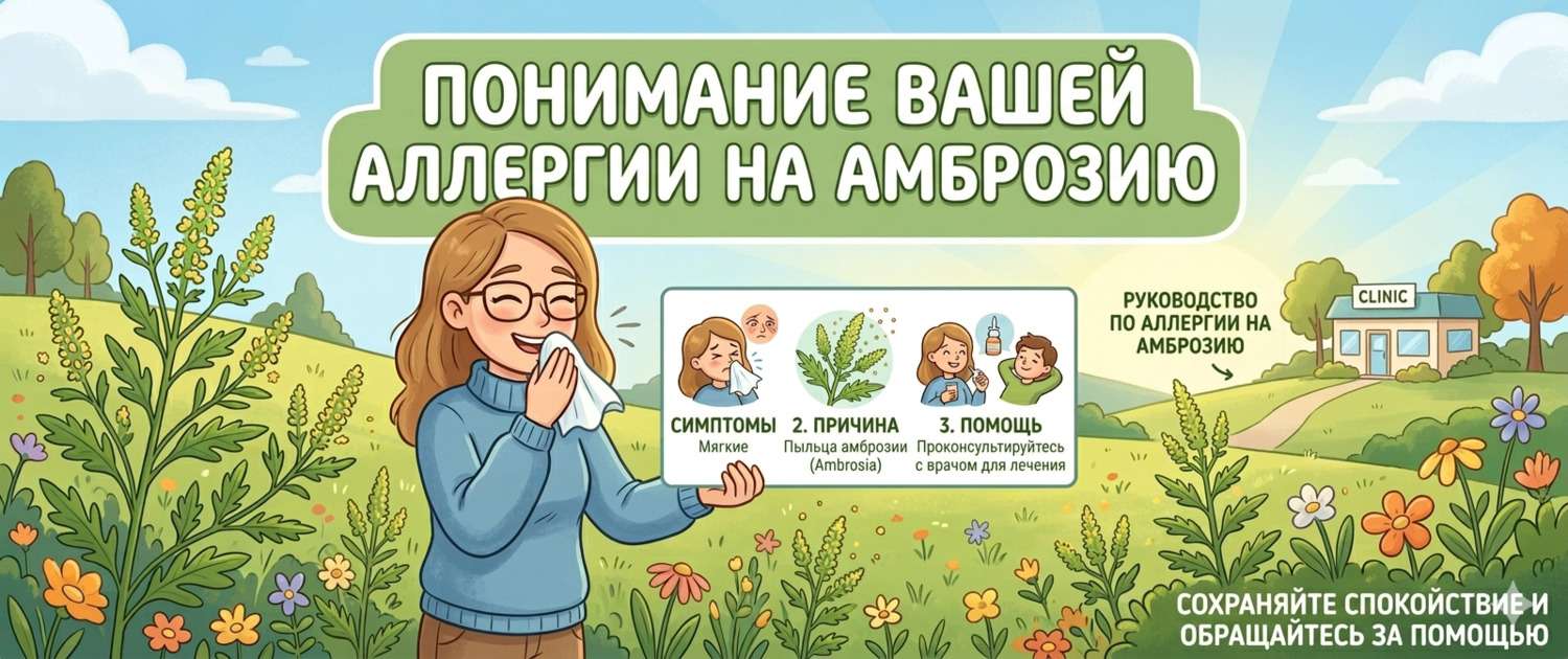 Аллергия на амброзию: симптомы, перекрёстная аллергия и лечение