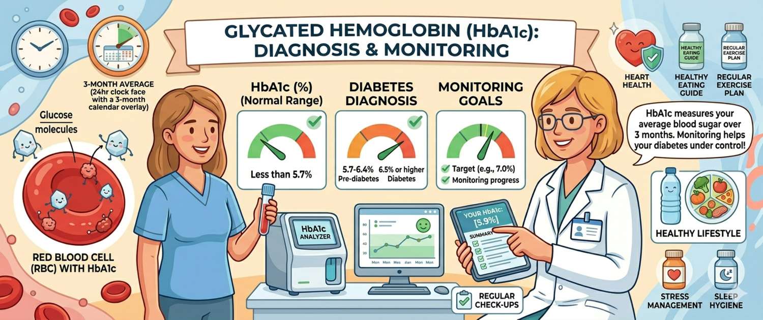 Glycated Hemoglobin (HbA1c): Normal Levels and Interpretation