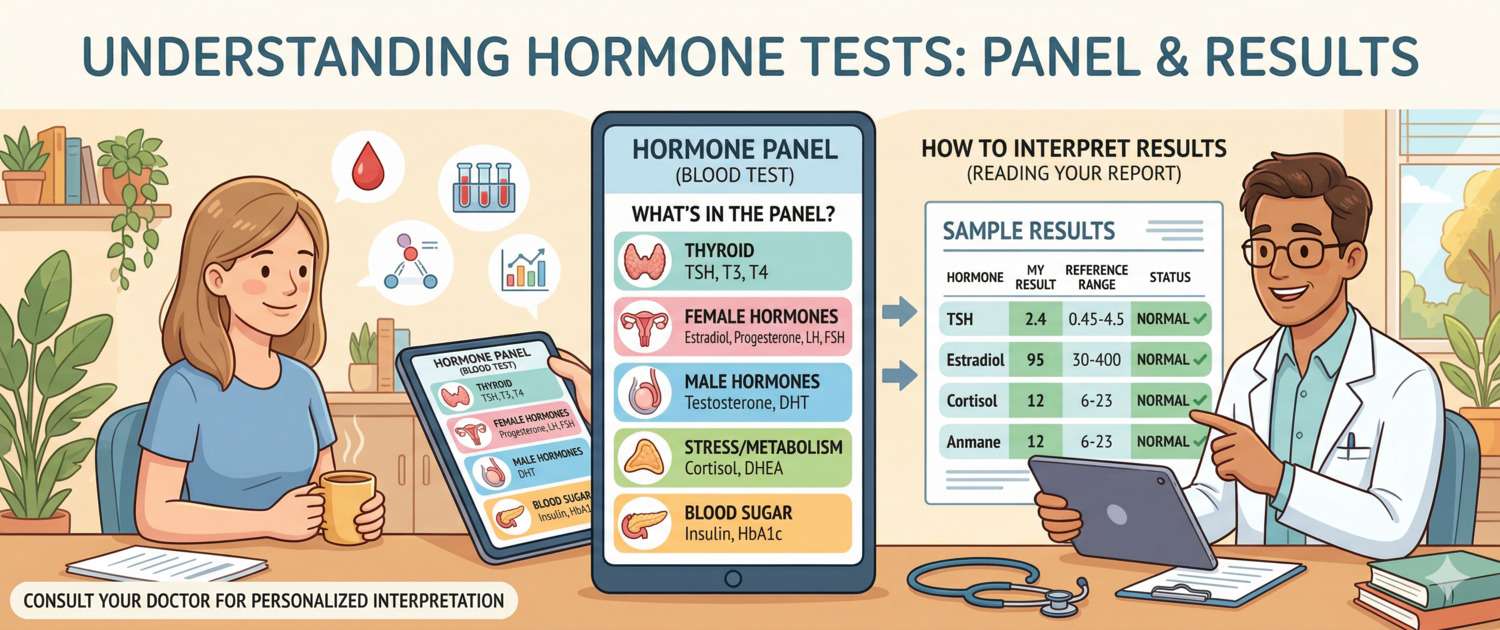 Hormone Panel Test: What It Includes and How to Read Results