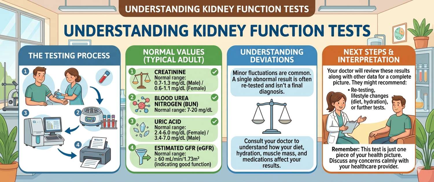 Kidney Function Test: Panel, Normal Values and Interpretation