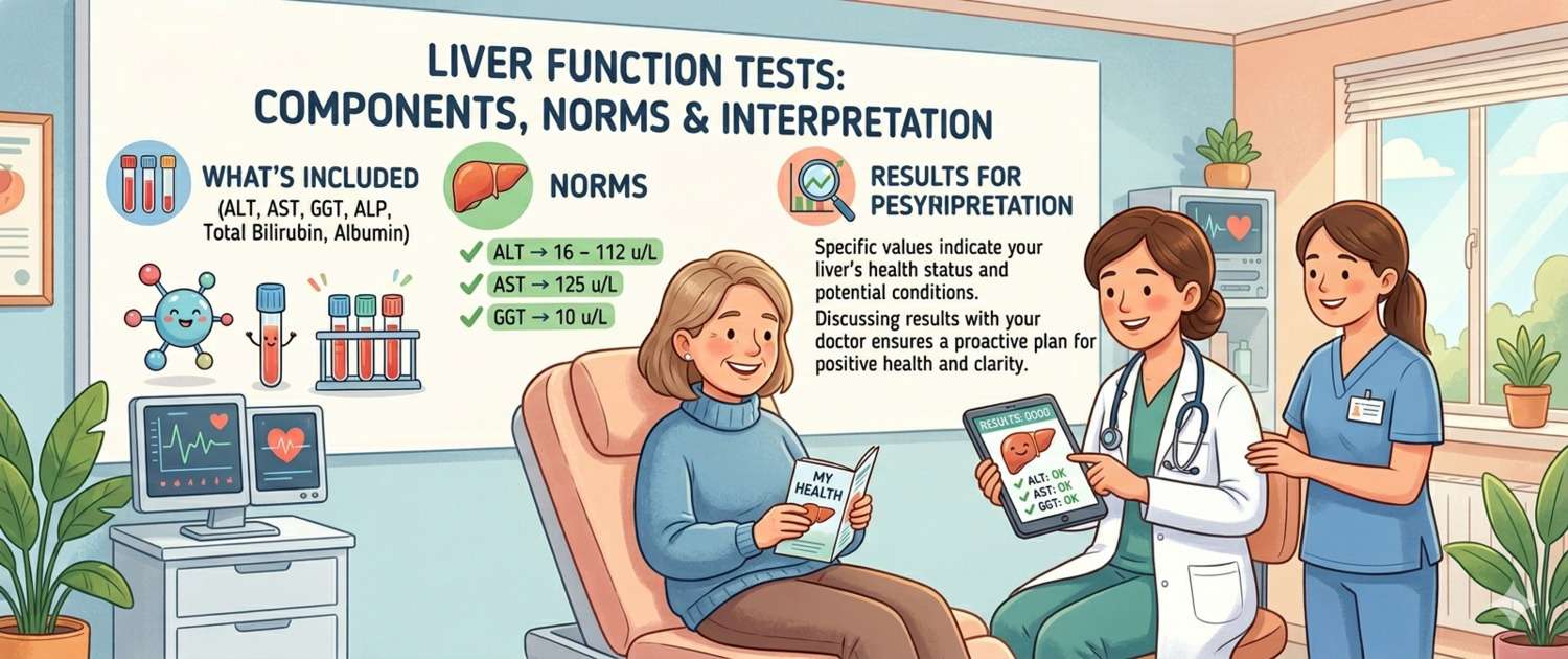 Liver Function Tests: Panel, Normal Values and Interpretation