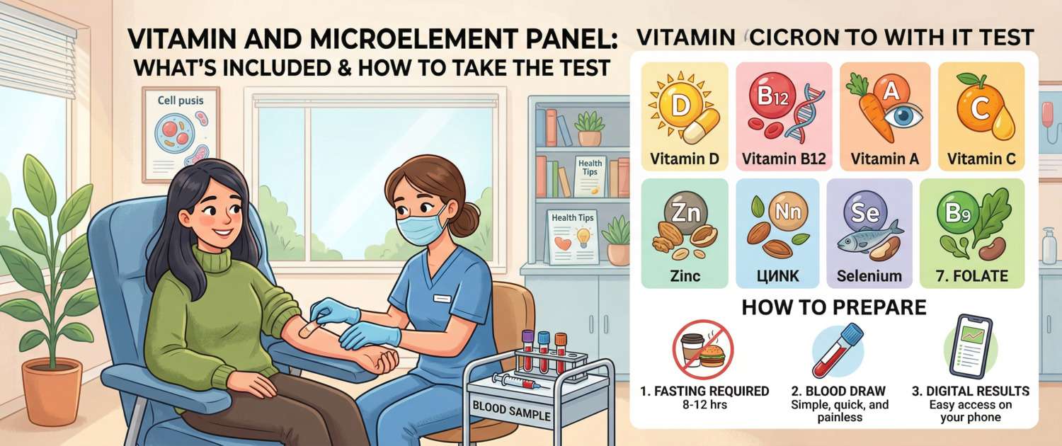 Vitamin and Mineral Panel: What It Includes and How to Prepare