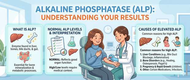 Alkaline Phosphatase (ALP): Norms, Causes and Interpretation
