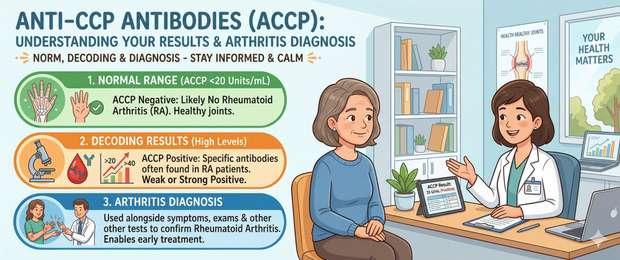 Anti-CCP Antibodies: Normal Range, Results and Early Arthritis