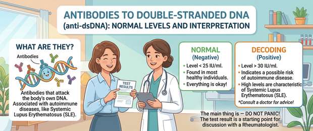Anti-dsDNA Antibodies: Normal Range, Results and Lupus