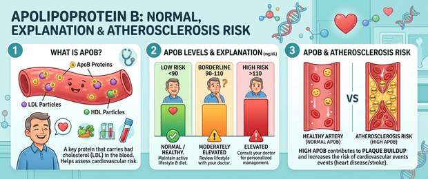 ApoB Blood Test: Normal Levels, Interpretation and Cardiovascular Risk