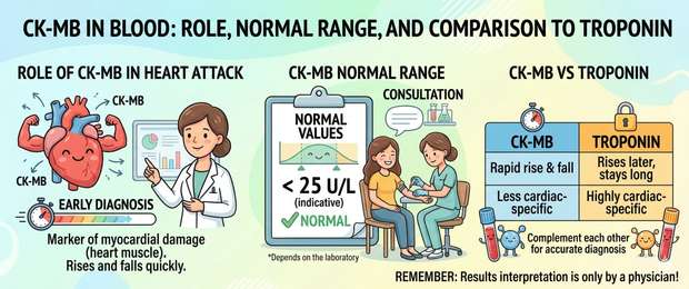 CK-MB Blood Test: Normal Levels, Causes and Significance