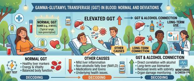 GGT Blood Test: Normal Levels, Causes and Interpretation