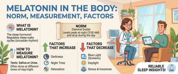 Melatonin Blood Test: Normal Levels, Function and Causes