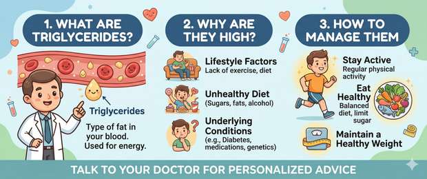 Triglycerides in Blood: Normal Levels, Causes and Treatment
