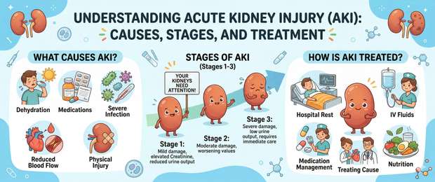 Acute Kidney Injury (AKI): Causes, Stages and Treatment