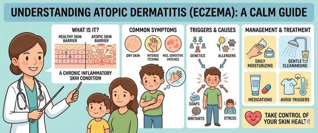 Atopic Dermatitis: Symptoms, Causes and Modern Treatment
