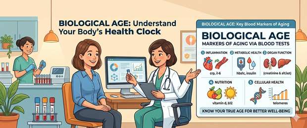 Biological Age: Blood Test Markers That Reveal Your Ageing Rate