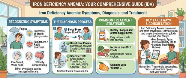 Iron Deficiency Anemia: Symptoms, Diagnosis and Treatment