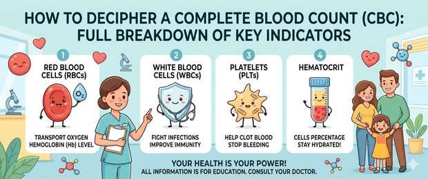 How to Read a Blood Test: All CBC Indicators Explained