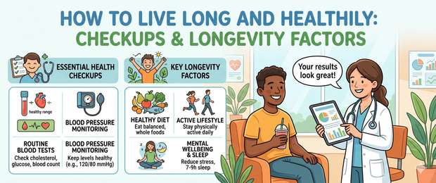How to Live Long and Healthy: Tests and Longevity Factors