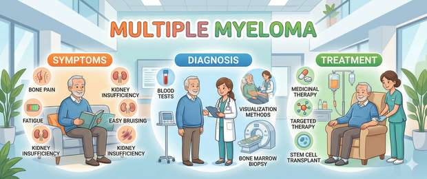 Multiple Myeloma: Symptoms, Diagnosis and Treatment