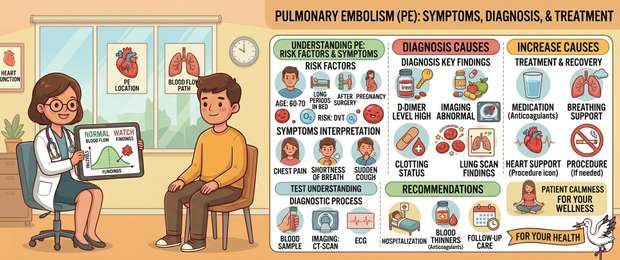 Pulmonary Embolism (PE): Symptoms, Diagnosis and Treatment