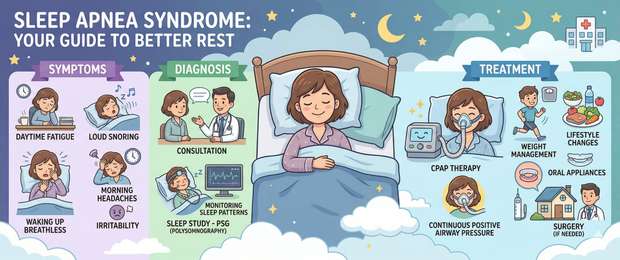 Sleep Apnoea: Causes, Symptoms, Diagnosis and Treatment