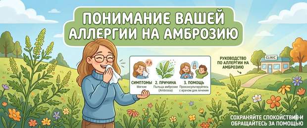 Аллергия на амброзию: симптомы, перекрёстная аллергия и лечение