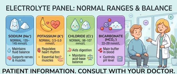 Electrolyte Panel: What's Included, Normal Values and Results