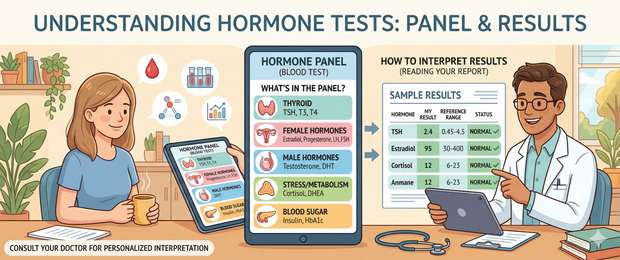Hormone Panel Test: What It Includes and How to Read Results