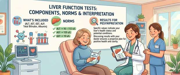 Liver Function Tests: Panel, Normal Values and Interpretation